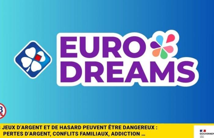 The FDJ EuroDreams results for Monday October 7, 2024