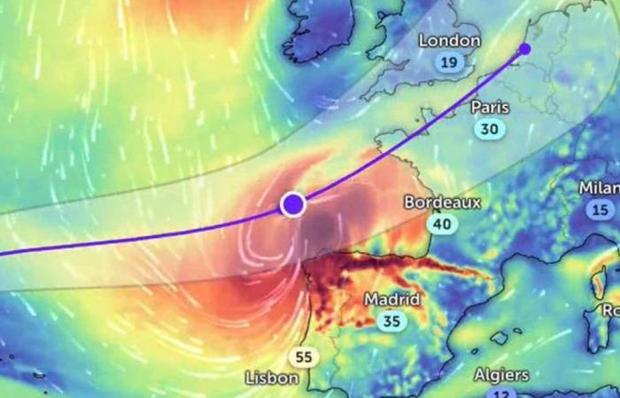 Driving rain, violent winds… France should be affected Wednesday and Thursday