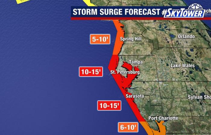 Hurricane Milton tracker: Storm remains Cat. 5 as it approaches Florida’s Gulf coast