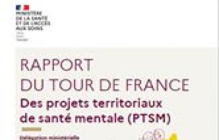 Publication of the Tour de France report on territorial mental health projects