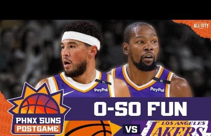 POSTGAME: PHNX Suns vs Los Angeles Lakers Live Show