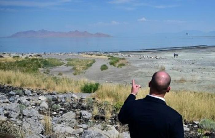 Despite the drying up of the Great Salt Lake, Utah forgives Trump’s climate skepticism