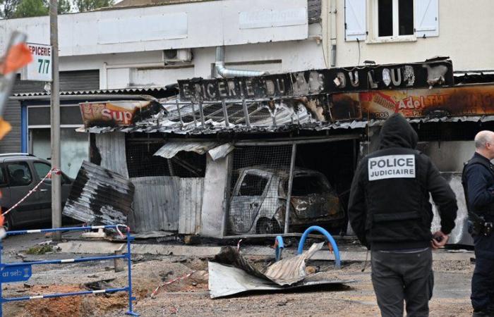 An arson fire leaves two dead in a night grocery store in Montpellier: the manager and a motorist who tried to save him