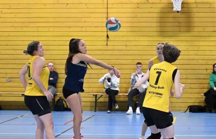 VOLLEY BALL: A great victory for the women of Le Creusot against Besançon