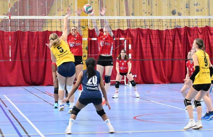 VOLLEY BALL: A great victory for the women of Le Creusot against Besançon