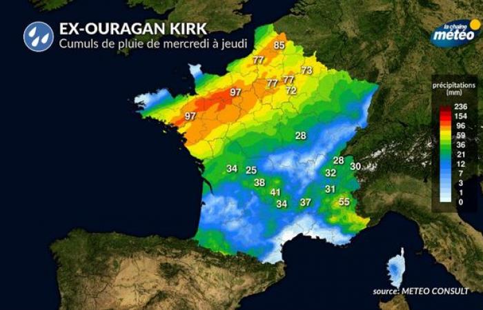 Hurricane Kirk: what will be its characteristics when passing over France?