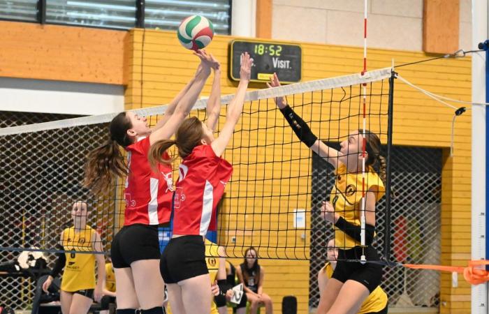 VOLLEY BALL: A great victory for the women of Le Creusot against Besançon