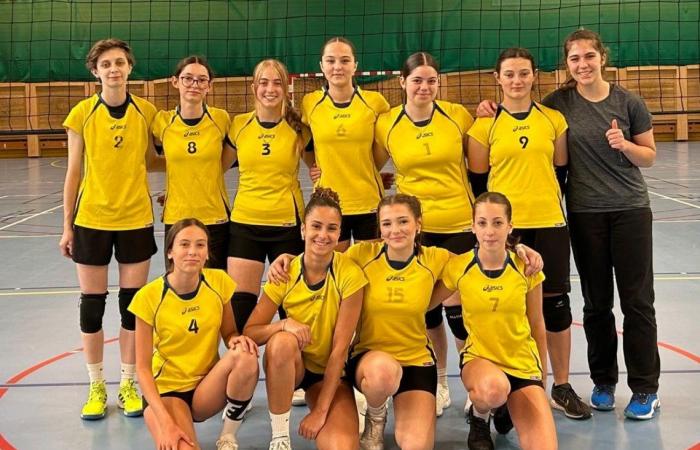 VOLLEY BALL: A great victory for the women of Le Creusot against Besançon