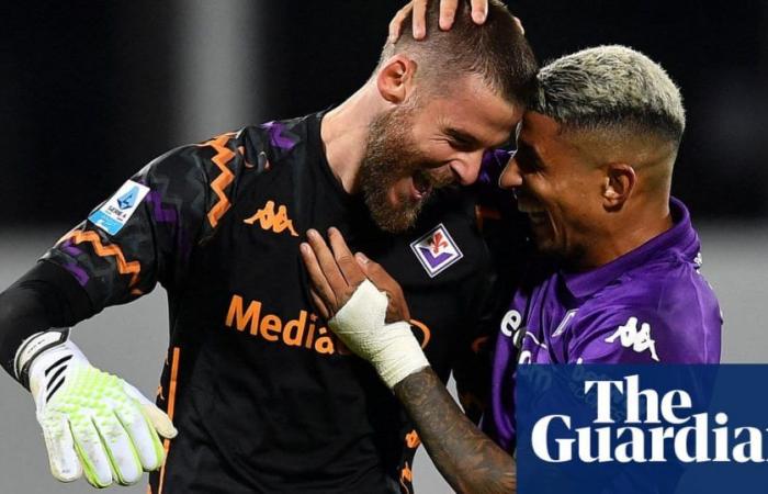 European football: De Gea’s penalty saves help Fiorentina beat Milan | European club football