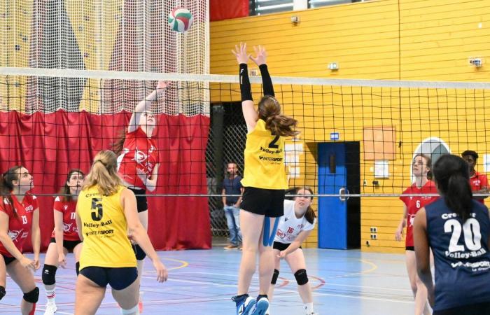 VOLLEY BALL: A great victory for the women of Le Creusot against Besançon