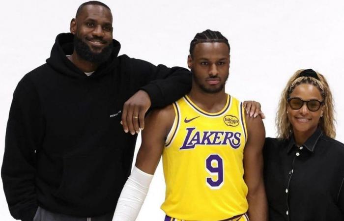 Savannah James shares ‘special’ reaction as husband LeBron James shares court with son Bronny James to create NBA history