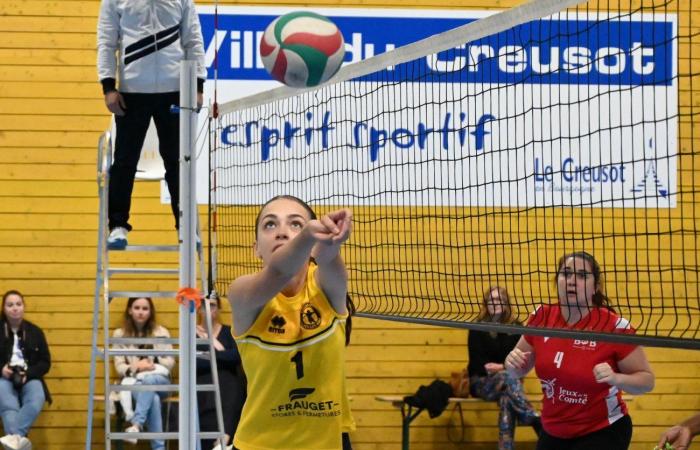 VOLLEY BALL: A great victory for the women of Le Creusot against Besançon