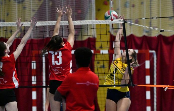 VOLLEY BALL: A great victory for the women of Le Creusot against Besançon