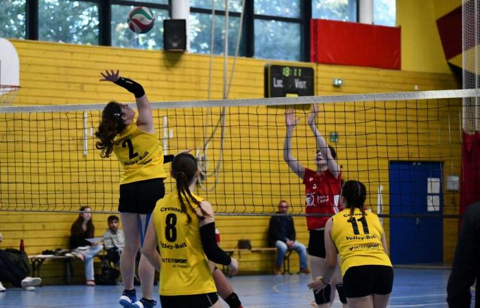 VOLLEY BALL: A great victory for the women of Le Creusot against Besançon