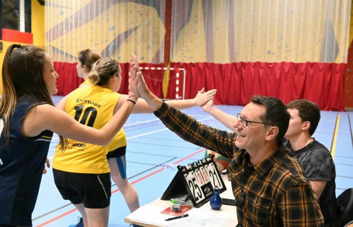 VOLLEY BALL: A great victory for the women of Le Creusot against Besançon