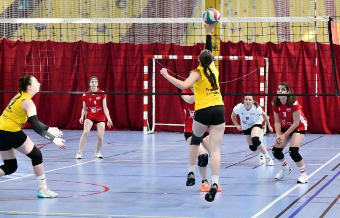 VOLLEY BALL: A great victory for the women of Le Creusot against Besançon