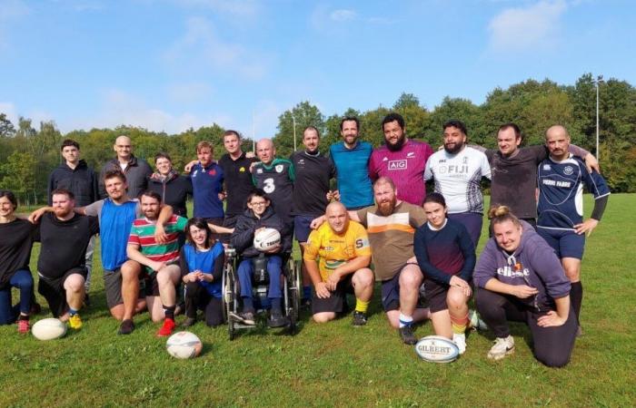 this rugby club helps Fabien, suffering from an orphan disease