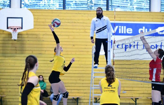 VOLLEY BALL: A great victory for the women of Le Creusot against Besançon