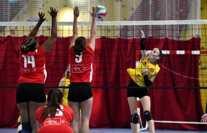 VOLLEY BALL: A great victory for the women of Le Creusot against Besançon