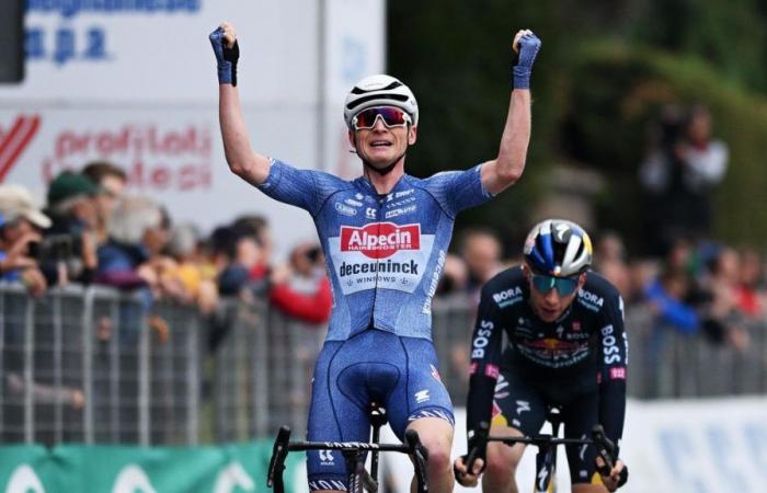 Coppa Bernocchi: Evenepoel recaptured after a breakaway 80 km from the finish