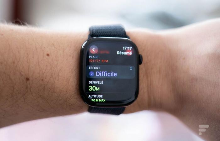 how does the “training load” measurement work on Apple Watches?