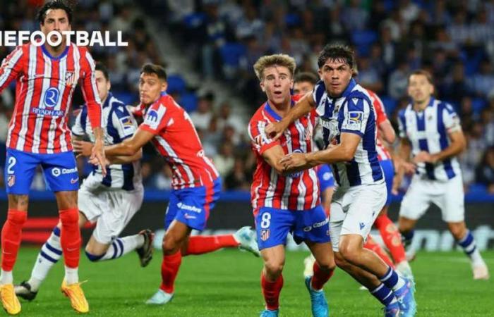 Sucic collapses Atlético’s wall