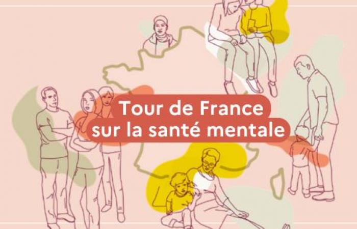 Publication of the Tour de France report on territorial mental health projects