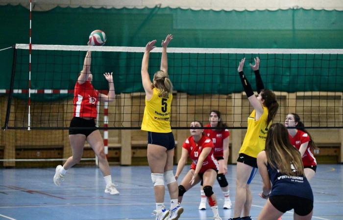 VOLLEY BALL: A great victory for the women of Le Creusot against Besançon