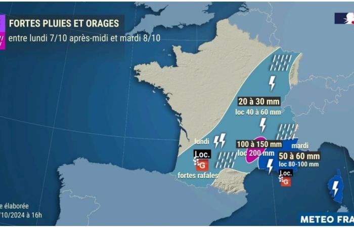 Ardèche: Orange warning for rain-flood