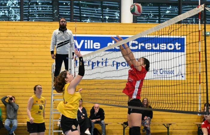 VOLLEY BALL: A great victory for the women of Le Creusot against Besançon