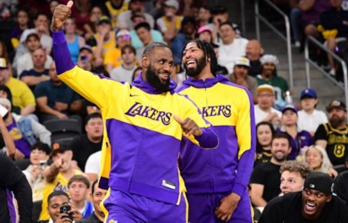 LeBron James & Anthony Davis Shine For Lakers In Preseason Debuts Against Suns