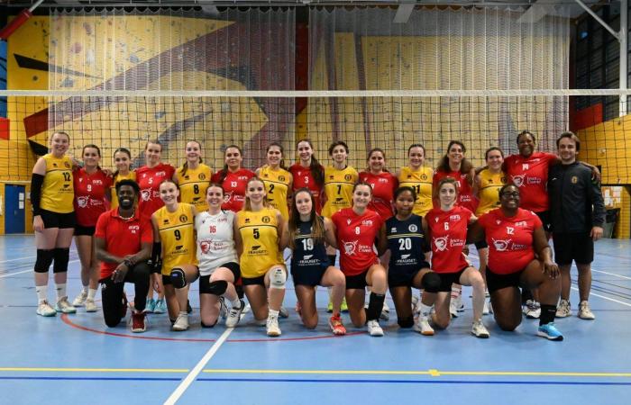 VOLLEY BALL: A great victory for the women of Le Creusot against Besançon