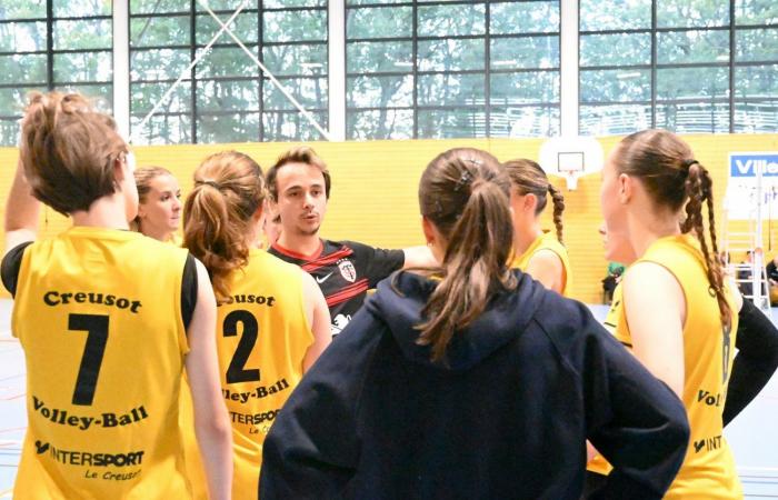 VOLLEY BALL: A great victory for the women of Le Creusot against Besançon