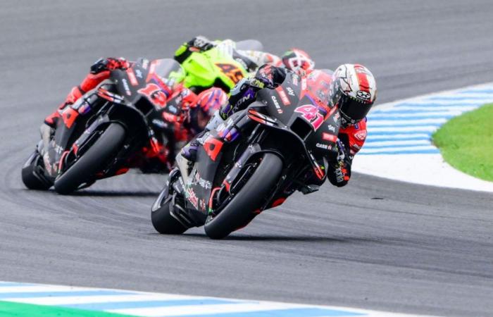 Aprilia disillusioned in the race and the Japanese GP turns into a “nightmare”