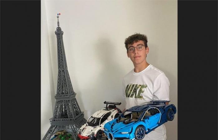 Eiffel Tower, Titanic… Lego® is a true passion for Enzo, a high school student in the Somme