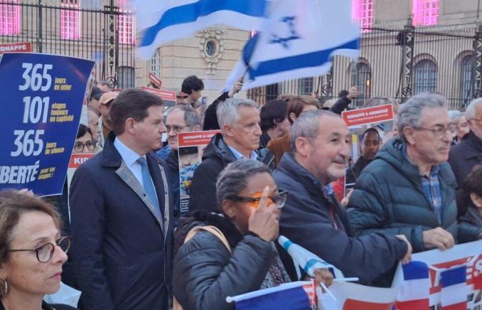 Terrorist attack of October 7: a march brought together around 150 people yesterday in Dijon