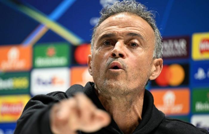 The new huge sequence of Luis Enrique in the PSG locker room, with a small tackle on Fabian Ruiz