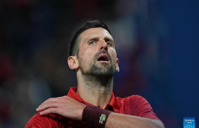 Novak Djokovic vs. Flavio Cobolli-Xinhua