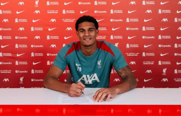 Jarell Quansah signs new long-term contract with Liverpool FC