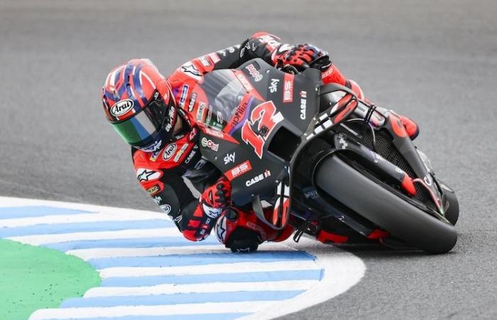 MotoGP, Japan J3, Maverick Viñales (Aprilia/Ab): “I don’t even know how I managed to put the bike on the front line”