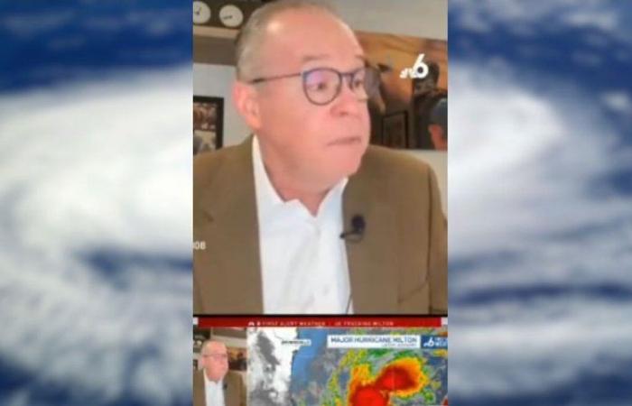 ‘It’s just horrible’: Meteorologist in tears before Hurricane Milton hits Florida, scene goes viral