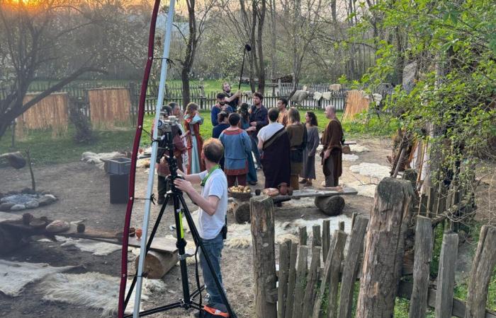 The new historic France 2 series with Tomer Sisley was partly filmed near Toulouse