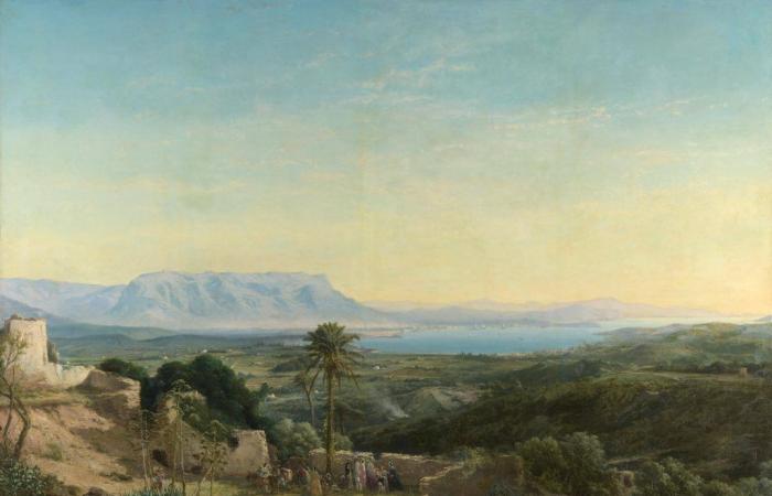 A maxi-format work by Toulon painter Vincent Courdouan sold at auction in Monaco