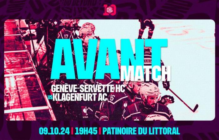 Pre-match: GSHC vs KAC – Genève-Servette Hockey Club