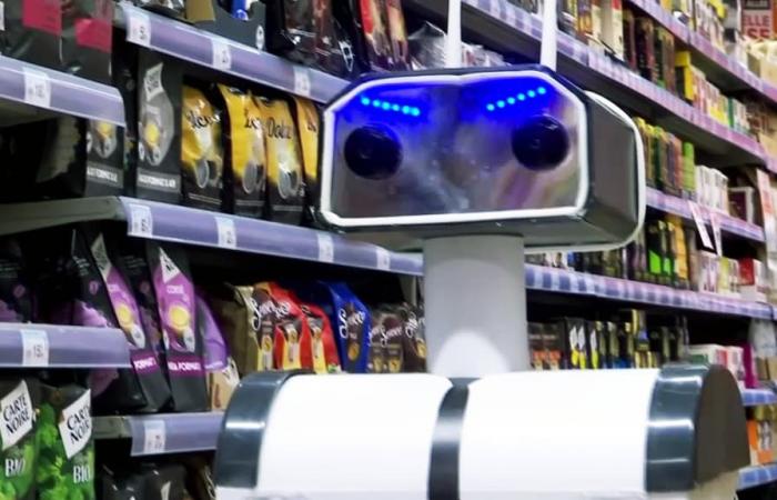 This robot reduced the number of thefts in a Carrefour supermarket