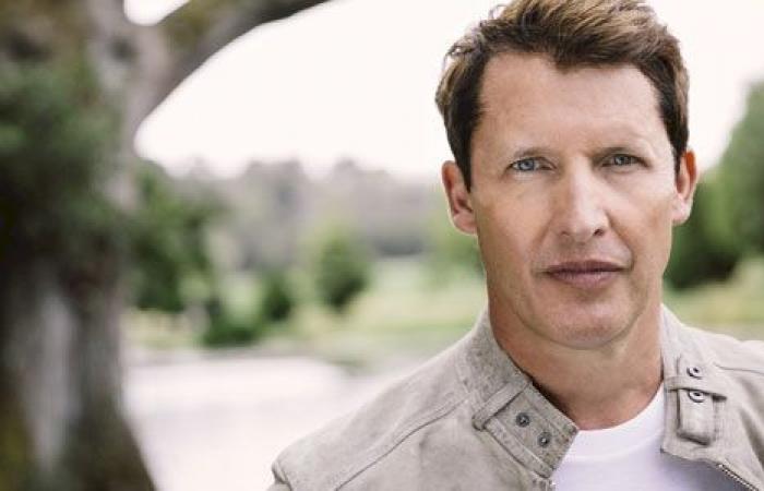 James Blunt in Laval and Quebec in June 2025 for the 20th anniversary of Back to Bedlam