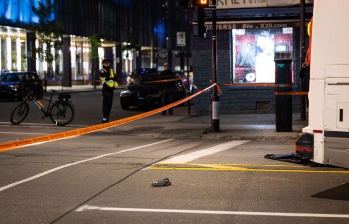 Montreal | Fatal collision between a pedestrian and a bus