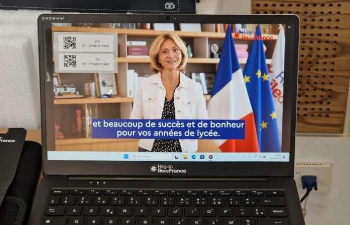 Seine-et-Marne: The Ile-de-France Region distributes computers to high school students to start the year off on the right foot!