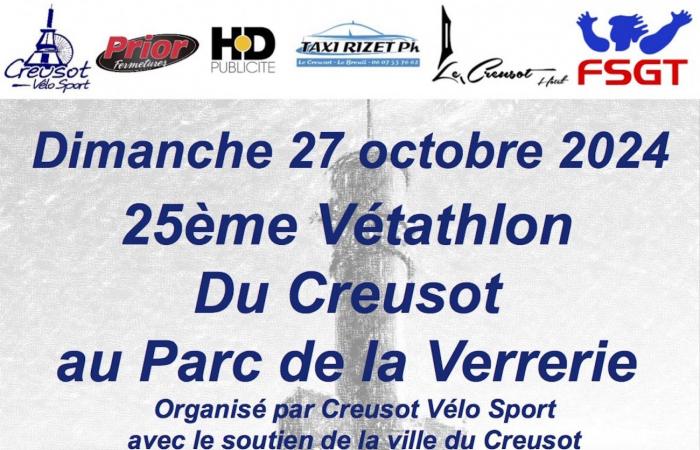 CREUSOT VÉLO SPORT: The 25th Vétathlon will take place on October 27 at the Parc de la Verrerie