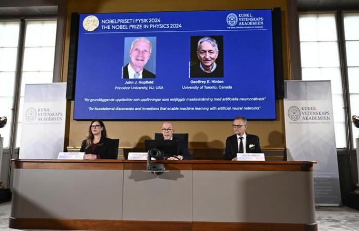 The 2024 Nobel Prize in Physics is awarded to John Hopfield and Geoffrey Hinton for their work on “machine learning”